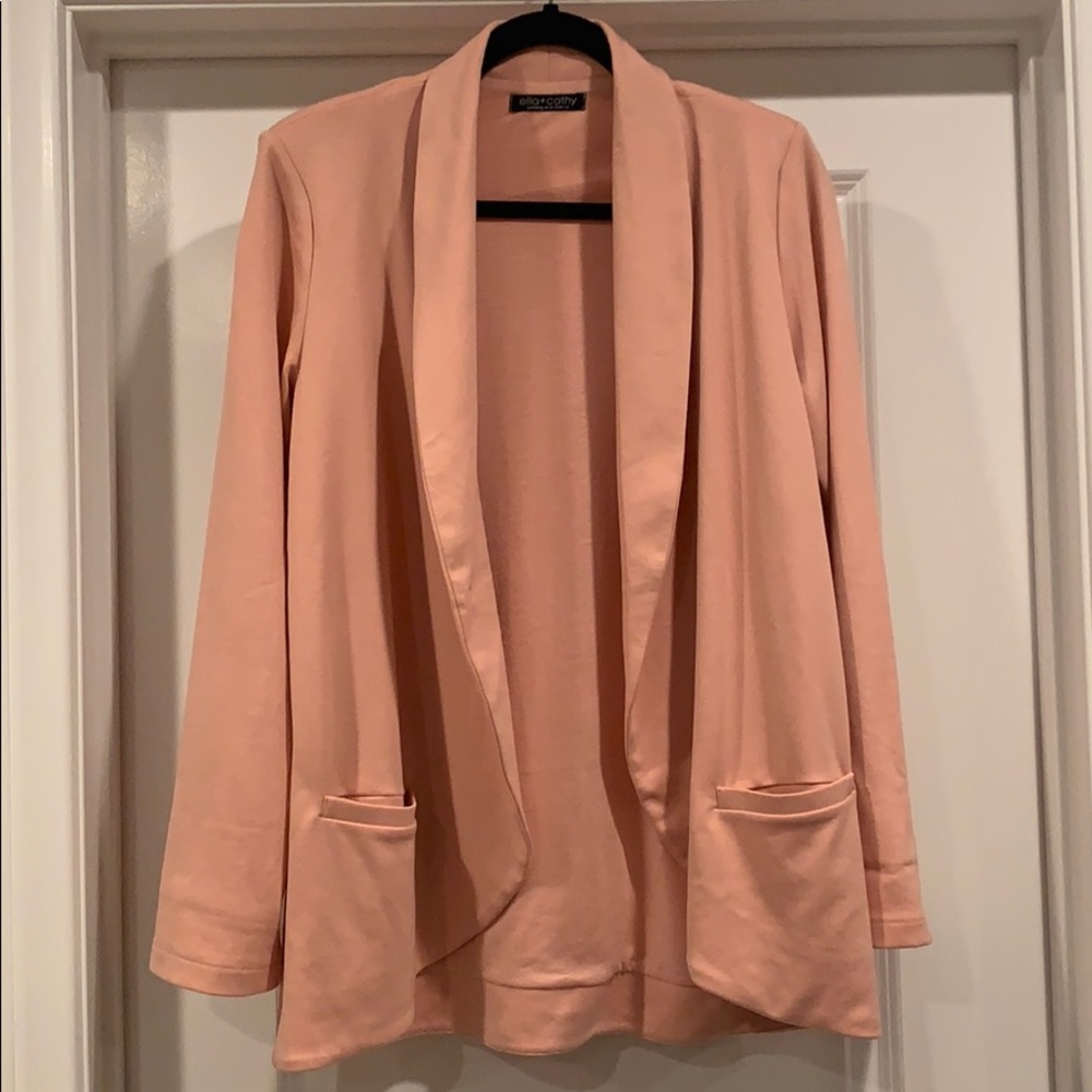 Pink Blazer with pockets